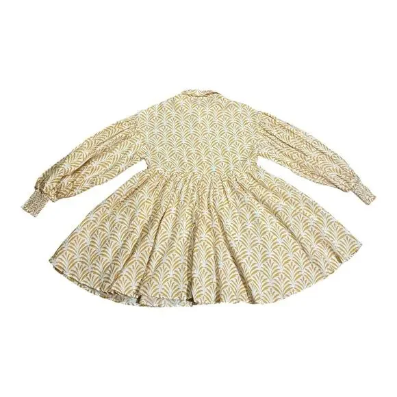 Aura The Label NWOT Linen Blend Mini Dress Size XS - Picture 3 of 5